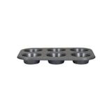 Assadeira Para Cupcake Pão De Queijo Com 6 Cavidades 6,5cm Antiaderente Forma Art House ZF2382