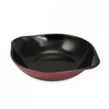 Assadeira Redonda com Aba 500ml Ceraflame 5cmx20cmx24cm Rosé Gold
