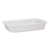 Assadeira Retangular 1,7L Mondoceram Gourmet 5cmx30cmx19cm Branco