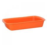 Assadeira Retangular 1,7L Mondoceram Gourmet 5cmx30cmx19cm Laranja