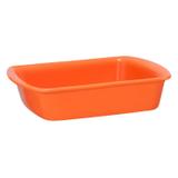 Assadeira Retangular 1L Mondoceram Gourmet 5cmx23cmx18cm Laranja