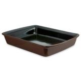 Assadeira Retangular 3L Ceraflame 6cmx26cmx34cm Chocolate