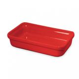Assadeira Retangular 400ml Mondoceram Gourmet 4cmx18cmx11cm Vermelho