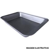 Assadeira retangular antiaderente 42cm - Emcasatem