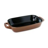 Assadeira Retangular Duo Média 2,5L Ceraflame 7,5cmx23cmx41cm Cobre