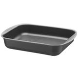 Assadeira Retangular Funda com Revestimento Interno Antiaderente Brasil Tramontina - Grafite / 34 Cm