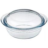 Assadeira Terrina Redonda Com Tampa Vidro 2100ml Vitrizi - Yangzi