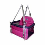 Assento Para Cães E Gatos Transpet Para Carro Rosa com Azul - Tubline