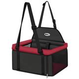 Assento Para Cães E Gatos Tubline Transpet 37cm Preto E Vermelho