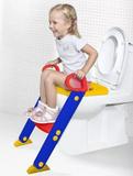 Assento Redutor Com Escada Vaso Sanitário Colorido Dican