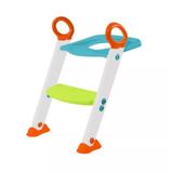 Assento Redutor Infantil Vaso Sanitário Escada Desfralde Azul Buba