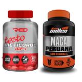 Aumento da Libido Metildrol 60 tabs + Maca Peruana 60 caps