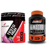Aumento da Testo Maca Peruana 60 Caps + testo hgh 150g
