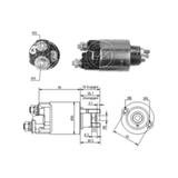 Automático Motor de Partida HONDA (ZM708)