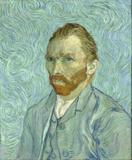 Autorretrato (1889) - van Gogh Tela Baby Para Quadro - Santhatela