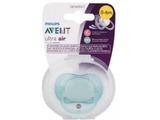 Avent chupeta ultra air unitaria lisa 0-6m menino