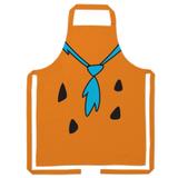 Avental algodao flinstones Fred body laranja - Metropole