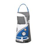 Avental algodao vw kombi peace and love cinza 70x0.5x80cm - Urban
