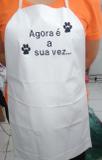 Avental Bordado De Napa Impermeável Ideal No Pet Shop