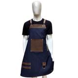 Avental Churrasqueiro Churrasco Barbeiro Cozinha couro classic - Lady-iv