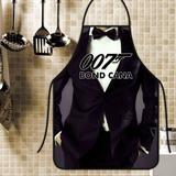 Avental divertido e personalizado: 007 - Recanto da costura