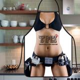Avental divertido e personalizado: tpm - Recanto da costura