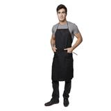 Avental em oxford para garçon barman restaurante cozinha bar - Lady-iv