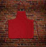Avental liso oxford vermelho - tamanho grande - Recanto da costura