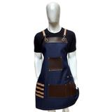 Avental personalizado profissional barbeiro churrasqueiro premium - Lady-iv