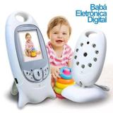 Babá Eletrônica Câmera sem Fio Visão Noturna LCD Digital 2mp - Luatek