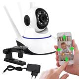 Baba Eletrônica Câmera Wifi Hd Robo Wireless Áudio 2 Antenas - Marca