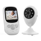 Babá Eletrônica sem Fio Microfone Visão Noturna 100mt 2.4 mp - Luatek
