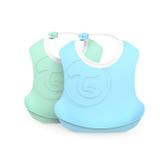 Babador 2 Unidades 4+M - Azul/Verde - Twistshake