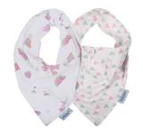 Babador Bandana Bebê kit 2 Antialérgico 100% Algodão Brilha no Escuro - Incomfral