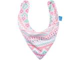 Babador Bandana Étnico Meninas Fecho Botão - Multikids Baby
