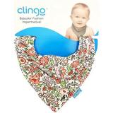 Babador Bandana Impermeavel Jardim De Flores Clingo C0038 - Brasbaby