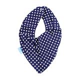 Babador Bandana - Poá Azul - A.constantini