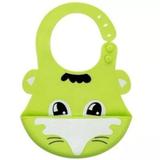 Babador Cata Migalhas Silicone - RAPOSA - Kababy