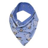 Babador de Bandana - Ovelha Azul - Laura baby