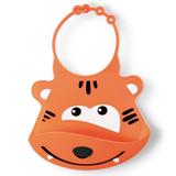 Babador De Silicone Silybib (Leão) Multikids Baby - BB042 - Multikidsbaby