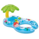 Baby Bote Peixinhos Inflável Duplo Com Cobertura - Intex
