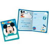 Baby Disney Mickey Convite c/8 - Regina
