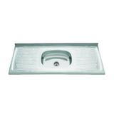 Bacia Ghel Plus Inox 120x54cm Soft N5-110 - Ghelfo