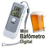 Bafometro Digital LCD C/ Relogio Alarme e Termometro - Generico