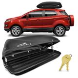 Bagageiro Maleiro de Teto 450 Litros 50KG Preto Thule Group Jetbag Conquest Universal com Chave
