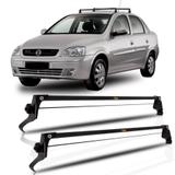 Bagageiro Rack Teto Corsa Sedan 1994 A 2015 Travessa Preto - Vhip