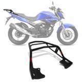 Bagageiro Suporte Bauleto Givi Yamaha Fazer 250 2005 a 2016 10Kg Aço Preto SR363