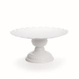 Bailarina P/Bolo C/Borda Coração 13Cm Branco - Cromus