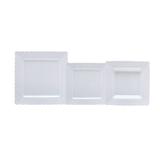 Baixela de pratos em porcelana Lyor heart 18 peças