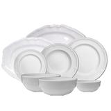 Baixela e Serviço de Jantar Melamina Branco White Profissional 28pcs Bestfer - Rio chens